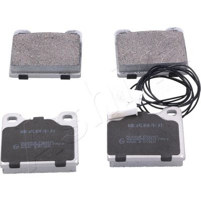 ASHIKA Bremsbelagsatz, Scheibenbremse