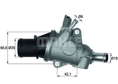 WILMINK GROUP WG1426486 Термостат  для ALFA ROMEO 147 (937_) 1.6 16V T.SPARK ECO (937.AXA1A, 937.BXA1A)