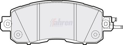 Fahren Brake Pad Set, disc brake FBP3851