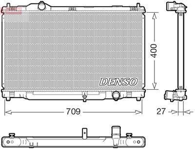 DENSO DRM51018 Крышка радиатора  для LEXUS GS (Лексус Гс)