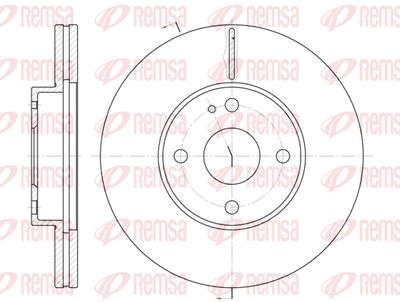 Тормозной диск REMSA 6184.10 для MAZDA MX-3