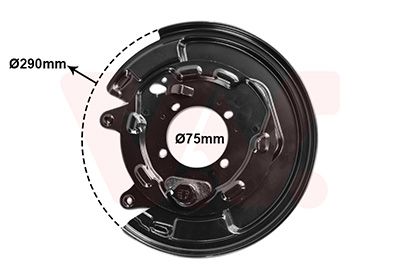 PROTECTIE STROPIRE DISC FRANA VAN WEZEL 5393374
