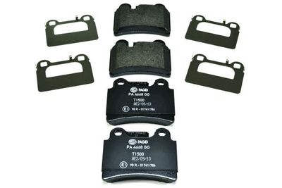 Комплект тормозных колодок, дисковый тормоз HELLA PAGID 8DB 355 011-861 для VW TOUAREG