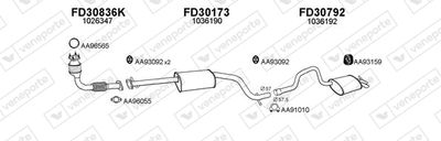 SISTEM DE ESAPAMENT VENEPORTE 300247