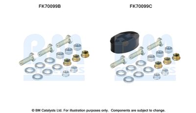 Монтажен комплект, изпускателна тръба BM Catalysts FK70099