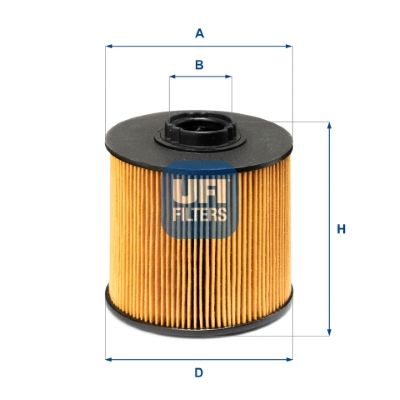 Filtre à carburant UFI