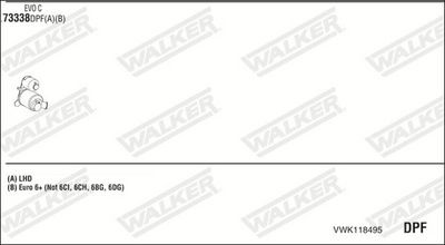 SISTEM DE ESAPAMENT WALKER VWK118495
