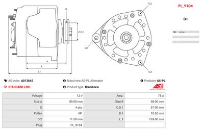 GENERATOR / ALTERNATOR