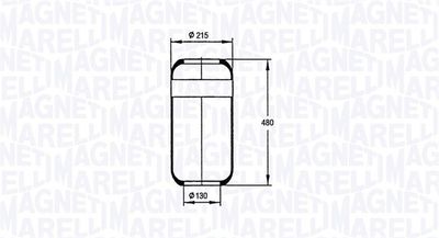 MAGNETI MARELLI Federbalg, Luftfederung