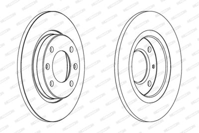 DISC FRANA FERODO DDF238 1