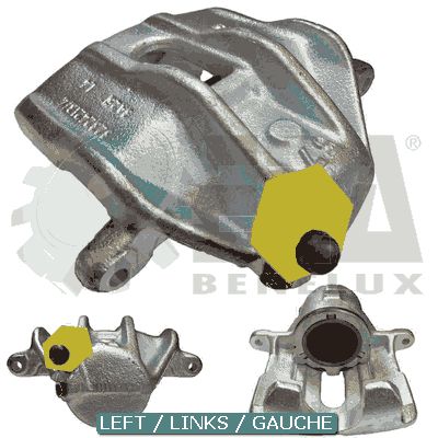 ERA Benelux BC62044 Тормозной суппорт  для PEUGEOT 405 II (4B) 2.0 T 16 X4