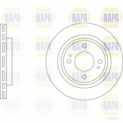 Brake Disc NAPA NBD5069