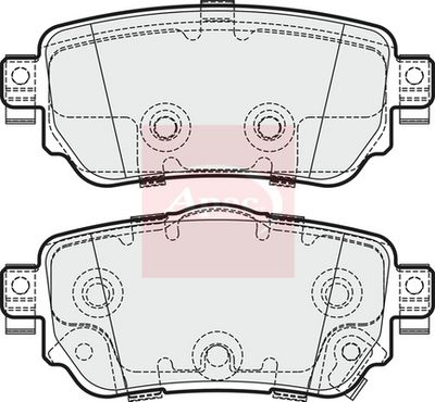 APEC Brake Pad Set, disc brake PAD2013