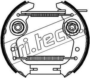 Комплект тормозных колодок fri.tech. 16429 для FSO 126P