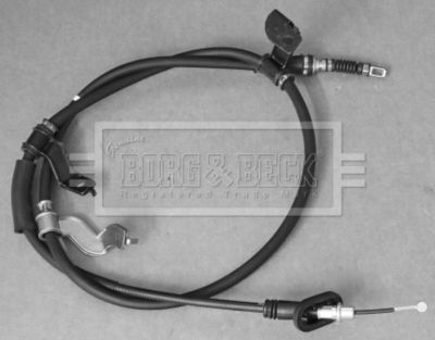 Тросик, cтояночный тормоз BORG & BECK BKB3596 для HYUNDAI TUCSON