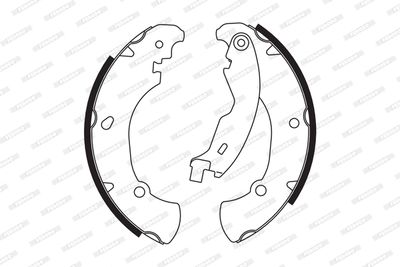 Brake Shoe Set FSB555