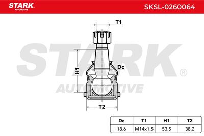 Шарнири STARK SKSL-0260064
