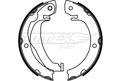 Комплект тормозных колодок TOMEX Brakes TX 23-05 для TOYOTA VERSO