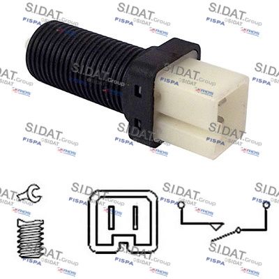 SIDAT 5.140070 Выключатель стоп-сигнала  для FIAT DUCATO (Фиат Дукато)