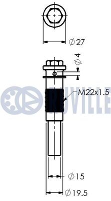 ROLA INTINZATOR CUREA DISTRIBUTIE RUVILLE 542348 1