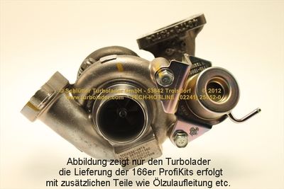 COMPRESOR SISTEM DE SUPRAALIMENTARE SCHLÜTTER TURBOLADER 16605132EOL 3