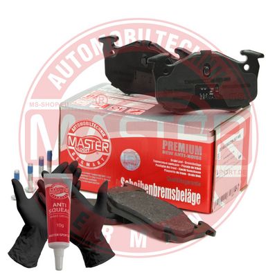Sada brzdových platničiek kotúčovej brzdy MASTER-SPORT GERMANY Premium 13046038222N-SET-MS