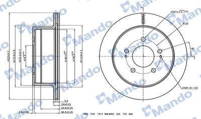 DISC FRANA MANDO MBC030258