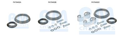 Монтажен комплект, изпускателна тръба BM Catalysts FK70402