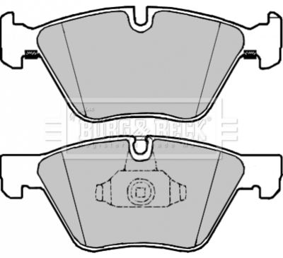 BORG & BECK BBP2224 Тормозные колодки и сигнализаторы  для BMW 5 (F10) 520 d xDrive