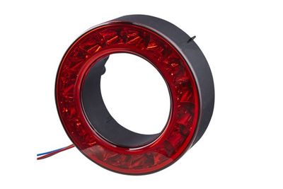 Achterlicht Links/Rechts (LED, 24V, met stoplicht, parkeerlicht) past: DAF