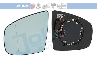 Зеркальное стекло, наружное зеркало JOHNS 20 74 37-81 для BMW X6
