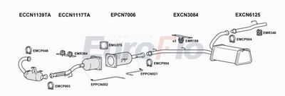 Układ wydechowy EUROFLO CNDIS20D7022C