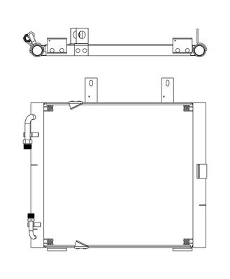 CONDENSATOR CLIMATIZARE WALKER WCD00117 7