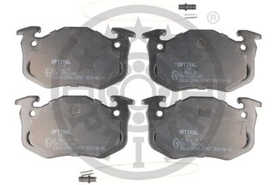 Комплект тормозных колодок, дисковый тормоз OPTIMAL 9397 для RENAULT RAPID