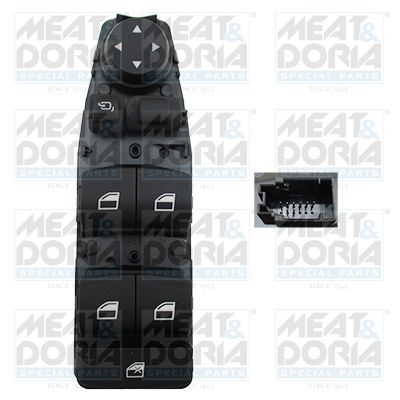 Выключатель, стеклолодъемник MEAT & DORIA 26006 для BMW 2