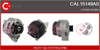 CASCO Generator Brand New HQ (CAL15149AS)