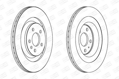 BREMSSCHEIBE CHAMPION 562645CH 1