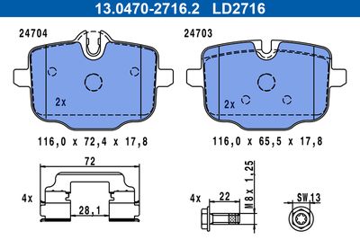 SET PLACUTE FRANA FRANA DISC