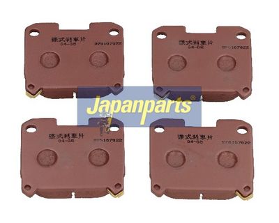 JAPANPARTS Комплект тормозных колодок, дисковый тормоз
