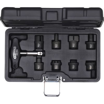 Ks Tools - súprava pre plastové vypúšťacie skrutky oleja 9ks