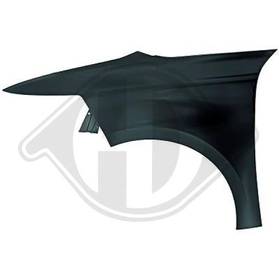DIEDERICHS 4073607 Подкрылок для CITROËN C4 PICASSO II 1.6 BlueHDi 100