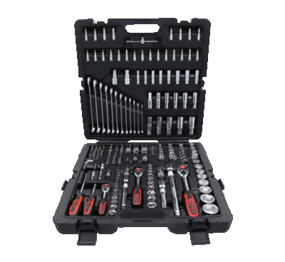 Ks Tools - Gola sada CHROMEplus 1/4"+3/8"+1/2" 216ks