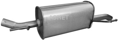 ASMET 05.276 Глушитель выхлопных газов  для OPEL ZAFIRA A вэн (T98) 1.8 16V (F75)