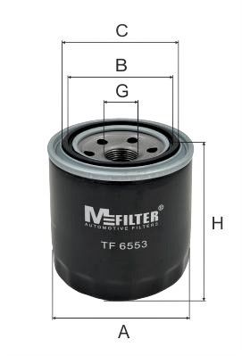 MFILTER TF 6553 Масляний фільтр 