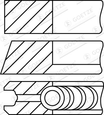 SET SEGMENTI PISTON