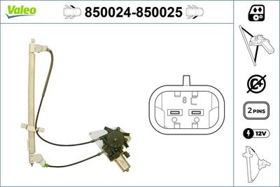 FENSTERHEBER VALEO 850025