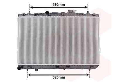 RADIATOR RACIRE MOTOR VAN WEZEL 82002185