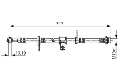 BOSCH Bremsschlauch