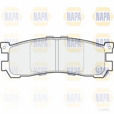 Brake Pad Set NAPA PBP7634