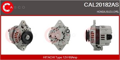 GENERATOR / ALTERNATOR CASCO CAL20182AS